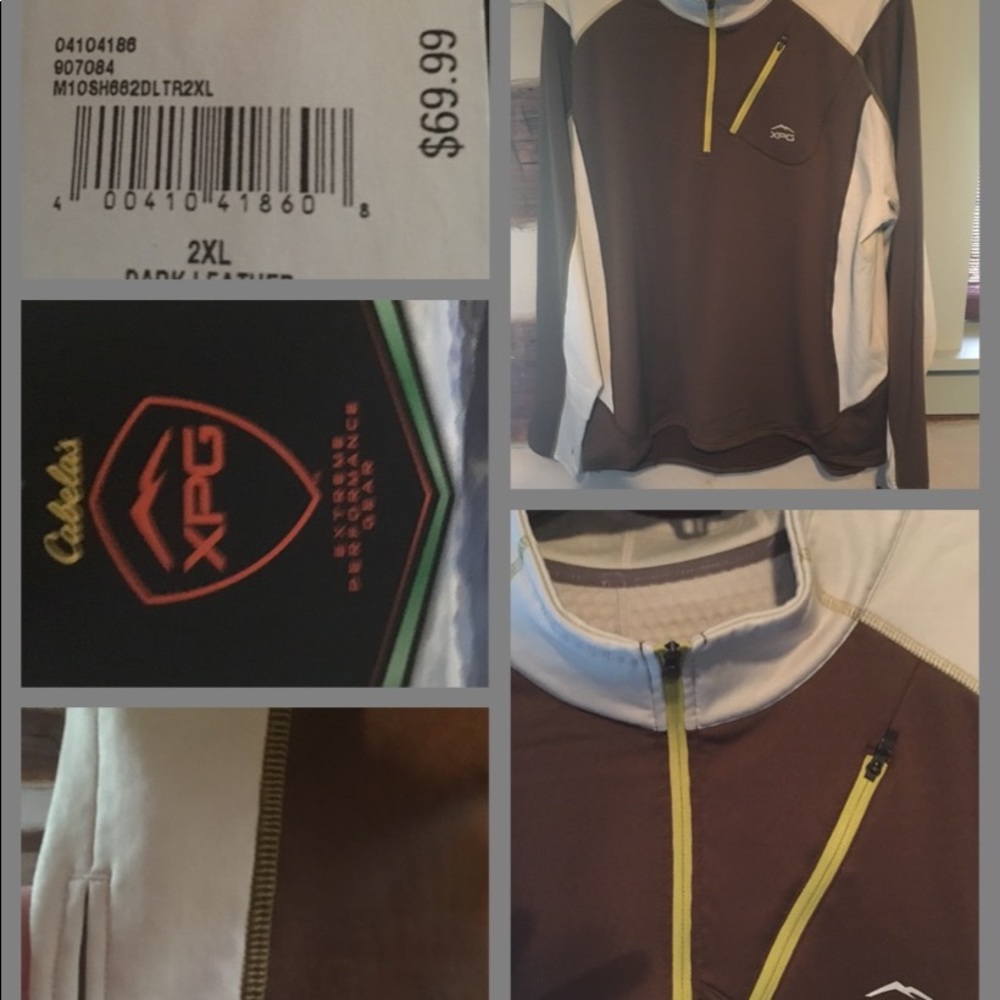 Cabelas  XPG 1/4 Zip Performance Pullover (2XL)